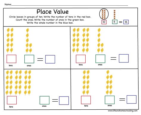 Place Value Printables Printable World Holiday