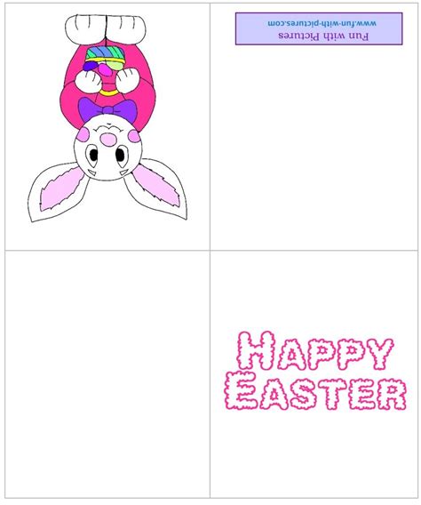 Happy easter bunny and balloons holiday card. Printable Easter Cards and Free Easter Greeting Cards from ...