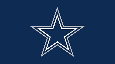 Dallas Cowboys Logo In Blue Background Hd Sports Wallpapers Hd