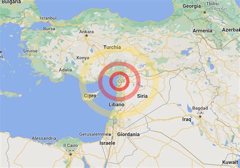 Nuovo Forte Terremoto Fra Turchia E Siria Epicentro Nei Pressi Di