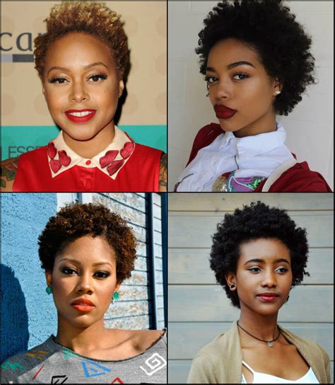 Black Women Short Afro Hairstyles Pretty