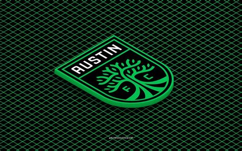 Download 4k Austin Fc Isometric Logo 3d Art American Soccer Club