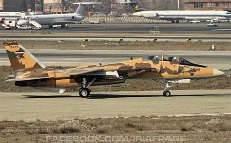 Modernized F 14am Of The Iriaf With A New Paint Scheme F14 Tomcat