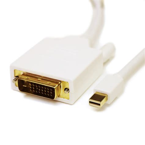 Tera Grand Mini DisplayPort Male To DVI Male Cable MDP DVI 06