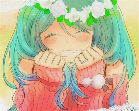 Sentimentos De Uma Otome Ilustrações Anime Girl Blue Hair