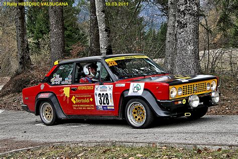 Fiat 131 Racing 3 Rally Historic Valsugana 19032011 A Photo On Flickriver