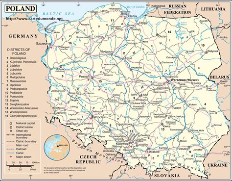 El Mapa De Polonia