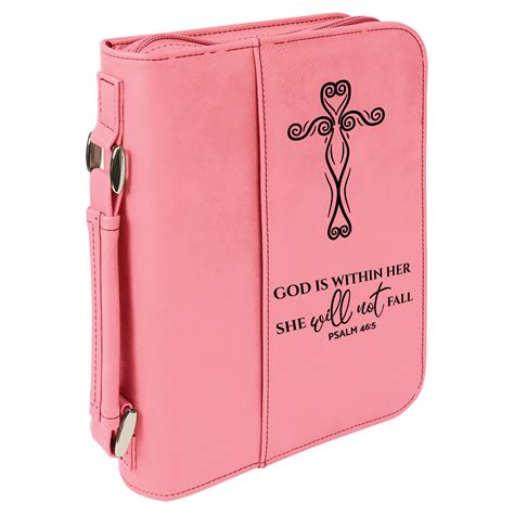 Leather Bible Covers For Women Men Custom Engraved Personalized Book
