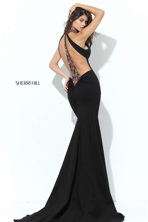 Sherri Hill 50594 Black Dress