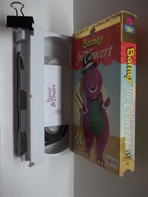 Barney In Concert Used Vhs 98071 Vg Prestons Used Items
