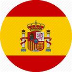 Spain Icon Spanish Circle Flag Country National