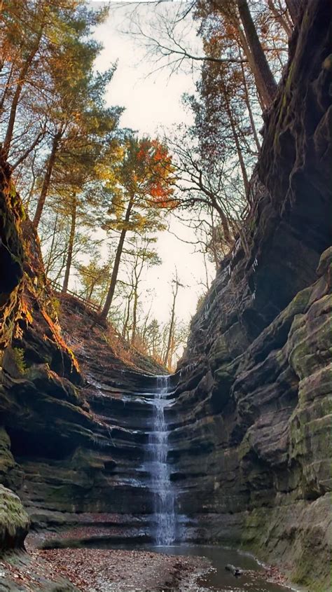 Hiking A Few Weeks Ago At Starved Rock State Park In