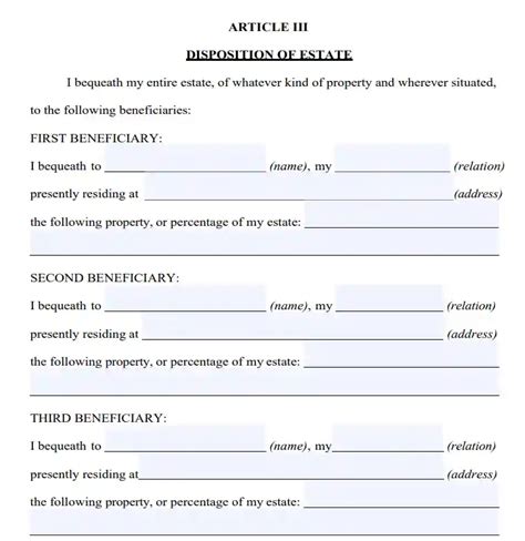 Kentucky Last Will And Testament Form Pdf And Doc Formspal