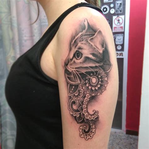 80 Best Cat Tattoo Designs And Meanings Spiritual Luck 2019