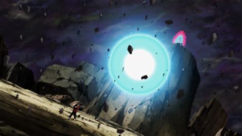 Only found clips of the spirit bomb being thrown and not of it charging. So Goku will fire the Spirit Bomb WHILE being transformed in his SSJ Blue KK X20 state ...