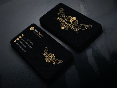 Luxury Business Card Design Premium Business Card T Card