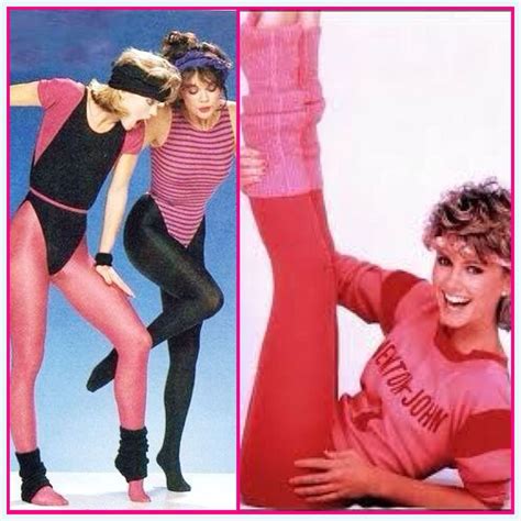 [paidlink] Olivia Newton John Let S Get Physical Workout Clothes And Leg Warmers So 1980s