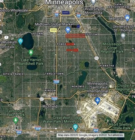 Minneapolis Minnesota Gangs Hoods Map Not Finished Rhoodmap