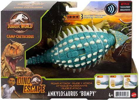Jurassic World Camp Cretaceous Dino Escape Ankylosaurus Bumpy Action