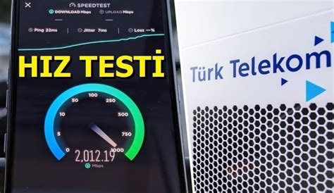 Türk Telekom Hız Testi 2021 Bedava internet