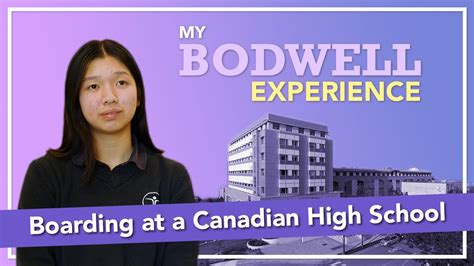 Boarding At A Canadian Boarding School Student Testimonial Bodwell