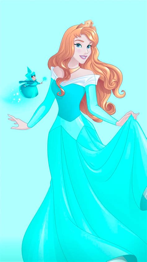 Walt Disney Images Merryweather And Princess Aurora Disney Princess