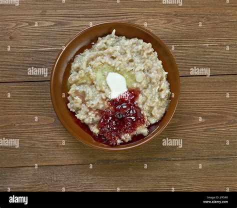 Finnish Barley Porridge Stock Photo Alamy