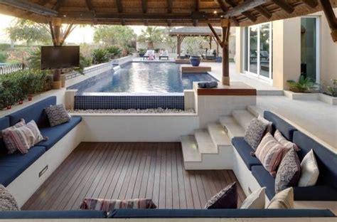 Gorgeous Cozy Pool Seating Ideas That You Must Have Outdoor Seating