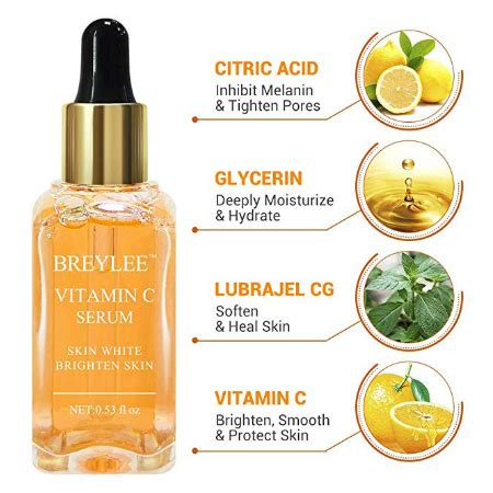 Discover the best vitamins for your skin and find out which food, supplements and skincare products you should be using to achieve that enviable glow! Breylee Vitamin C Serum Skin White 17ml - Health and ...