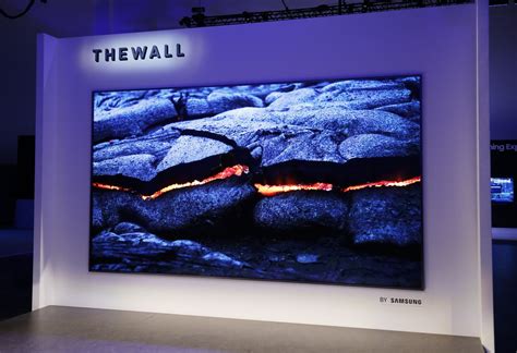Samsung Launches ‘the Wall 146 Inch 4k Microled Tv Along With Ai