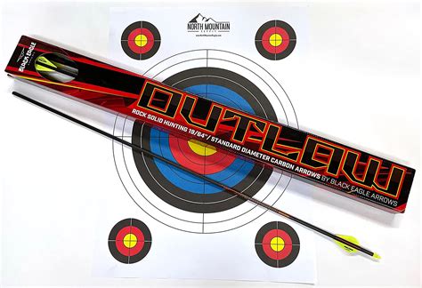 Black Eagle Arrows Outlaw Fletched Arrows With 2 Inch Vanes