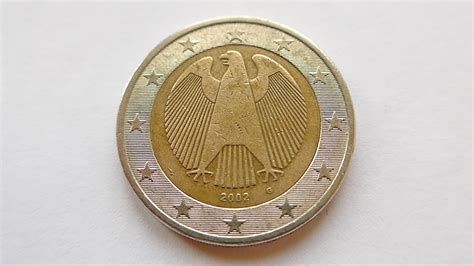 2002 German 2 Euro Coin Value Currency Exchange Rates