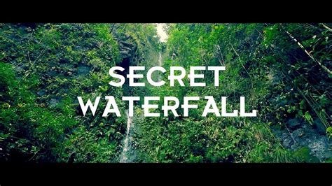 Secret Waterfall In Hawaii Youtube