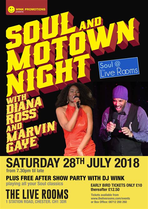 Soul And Motown Night In Chester Soul Nights Soul Source