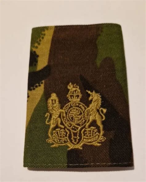 British Army Dpm Rank Slide Regimental Sergeant Major Rsm 363 Picclick