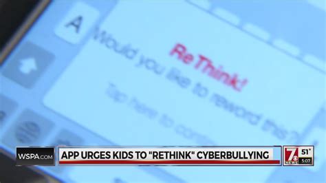 Teen Creates Anti Bullying App Rethink Youtube
