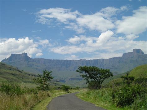 Amphitheater Drakensberg Mountains Kwazulu Natal Province South