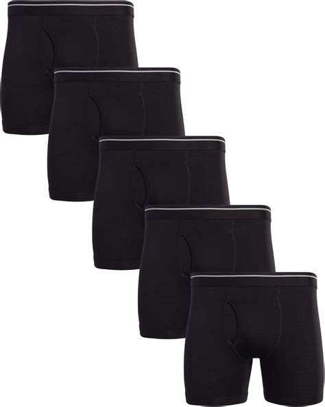 Members Mark Underwear Stretch Boxer Briefs 5 Pack At Amazon Mens