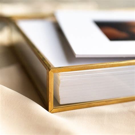 Our Glass Folio Boxes Offer Photographers An Elegant And High End Way