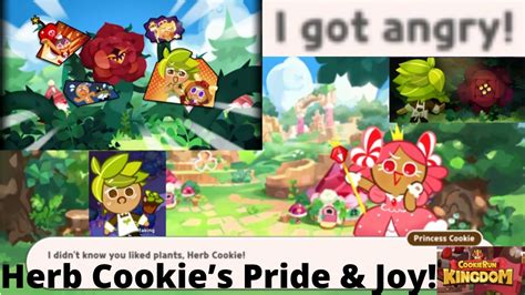 ‘i Didnt Know You Liked Plants Herb Cookie Herb Cookies Pride And Joy Cookie Run Kingdom