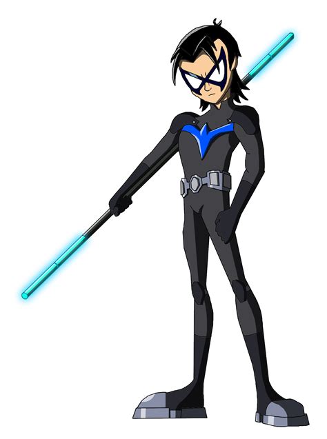 Dc New Teen Titans Nightwing By Moheart7 On Deviantart