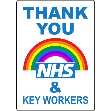 Thank You Nhs And Key Workers Sign Jps Online