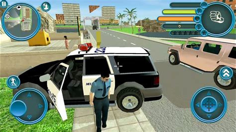 City Police Officer Simulator Open World Android Gameplay Fhd Youtube