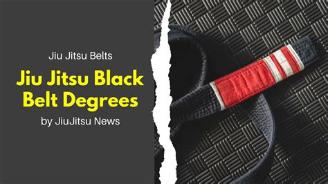 Black Belt Degrees In Brazilian Jiu Jitsu Archives Jiujitsu News