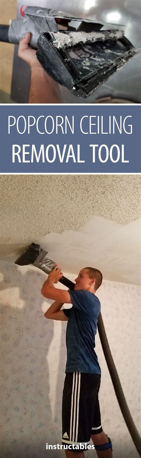 How you treat popcorn ceiling texture depends partly on whether you think the texture material contains asbestos. Popcorn Ceiling Removal Tool | Popcorn ceiling, Removing ...