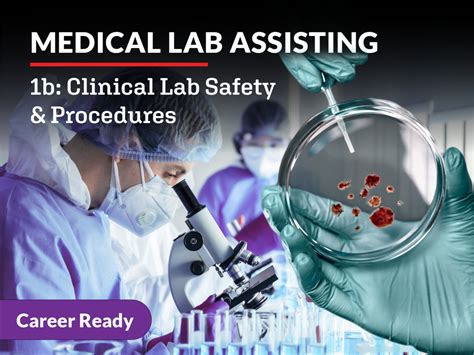 Medical Lab Assisting 1b Clinical Lab Safety And Procedures Edynamic