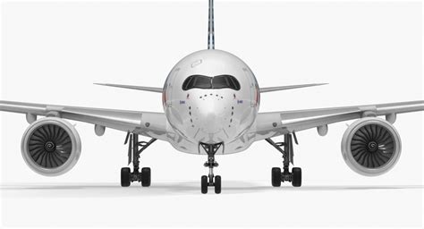 Airbus A350 1000 American Airlines 3d Model 3d Molier International