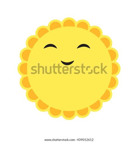 Sunny Smile Stock Vector Royalty Free 439012612 Shutterstock