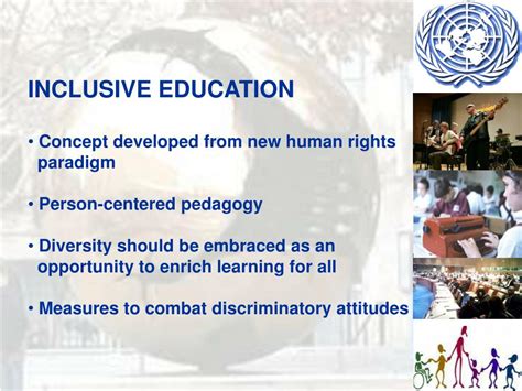 Ppt Inclusion And The Right To Education Article 24 Of The Crpd Un