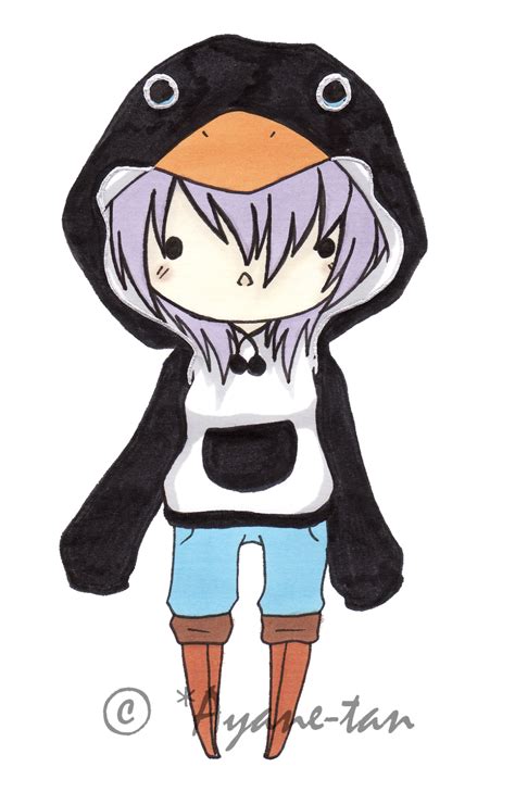 Penguin Hoodie Chibi Adoptable Closed By Michiiruu On